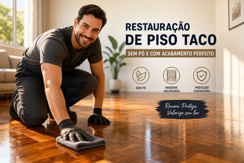 como restaurar piso de madeira taco sem po passo-a-passo profissional e cuidados finais
